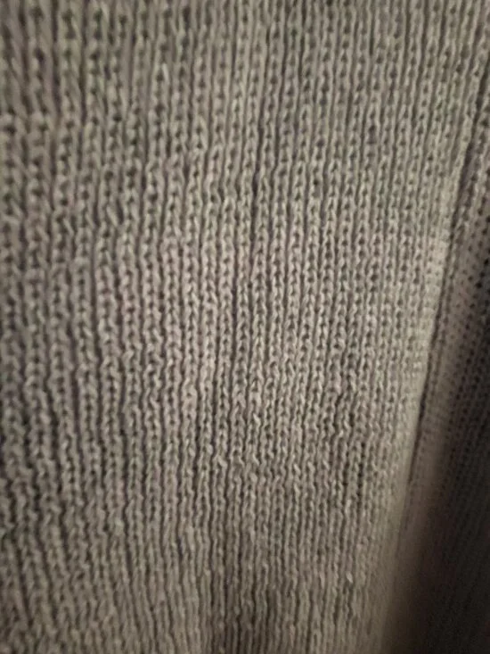 NWOT Lavender Textured Knit Cocoon Cardigan – Oversized Draped Wrap - Picture 3 of 5